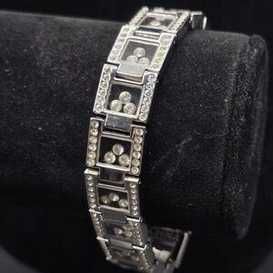 Victoria Wieck Beverly Hills 🆕/Vintage Floating Crystals faux diamonds Bracelet